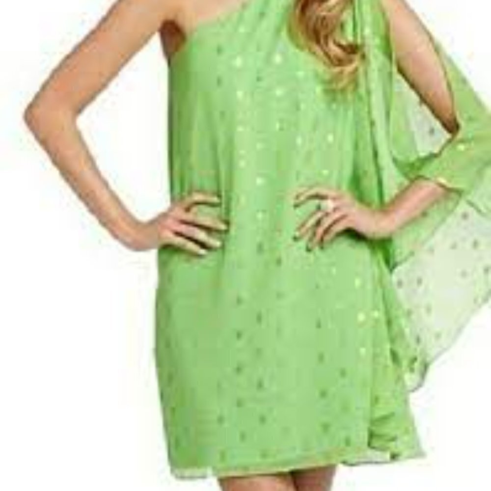 Lilly Pulitzer Woman Silk Dress Size 6 - Picture 3 of 10